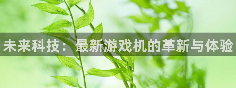 辉达娱乐家 6.9.2.6.8.7：未来科技：最新游戏机的革
